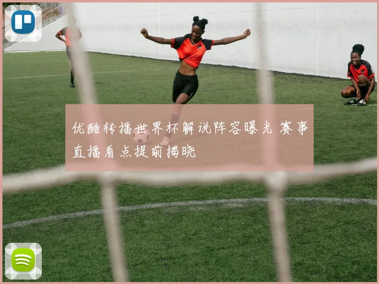 优酷转播世界杯解说阵容曝光 赛事直播看点提前揭晓