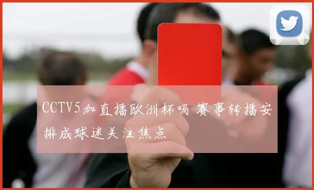 CCTV5加直播欧洲杯吗 赛事转播安排成球迷关注焦点